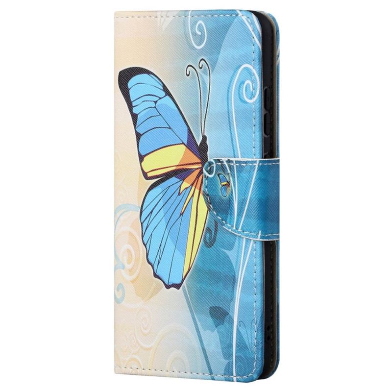 Capa Flip Para Samsung Galaxy S23 5G Borboletas Sublimes