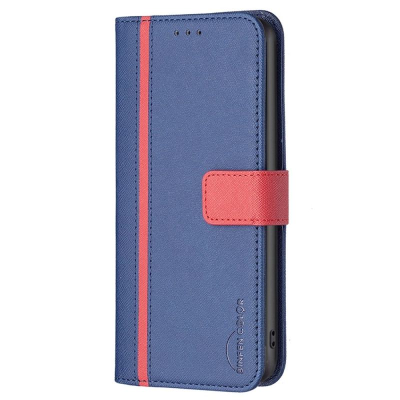 Capa Flip Para Samsung Galaxy S23 5G Cor Binfen De Dois Tons