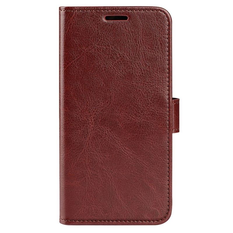 Capa Flip Para Samsung Galaxy S23 5G Efeito Couro Vintage