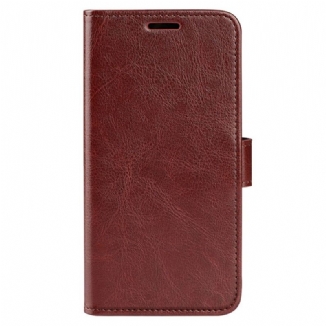 Capa Flip Para Samsung Galaxy S23 5G Efeito Couro Vintage