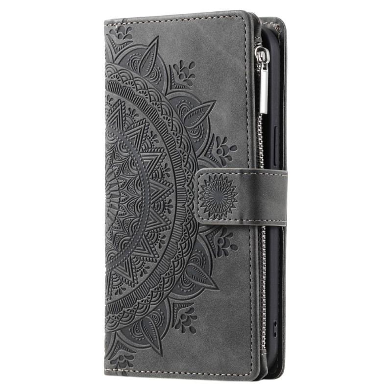 Capa Flip Para Samsung Galaxy S23 5G Mandala Multifuncional