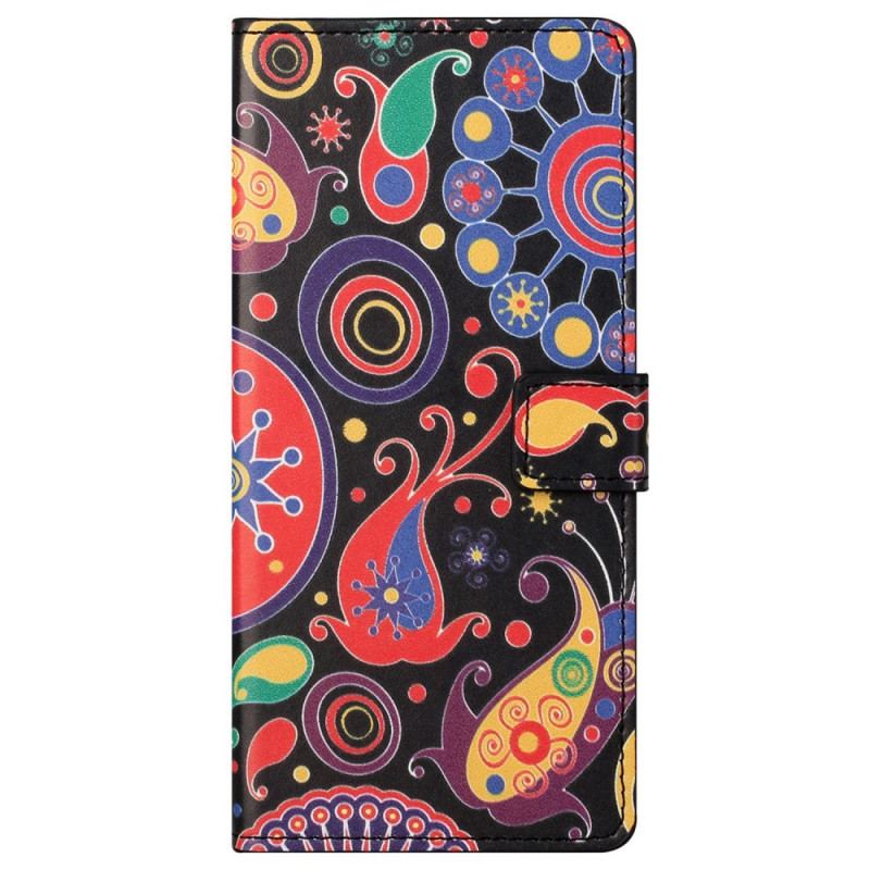 Capa Flip Para Samsung Galaxy S23 5G Paisley