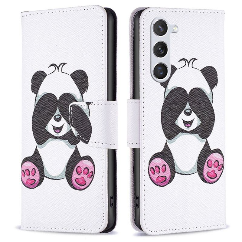 Capa Flip Para Samsung Galaxy S23 5G Panda