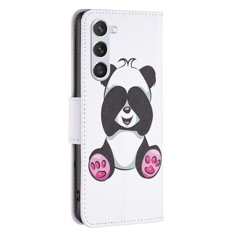 Capa Flip Para Samsung Galaxy S23 5G Panda