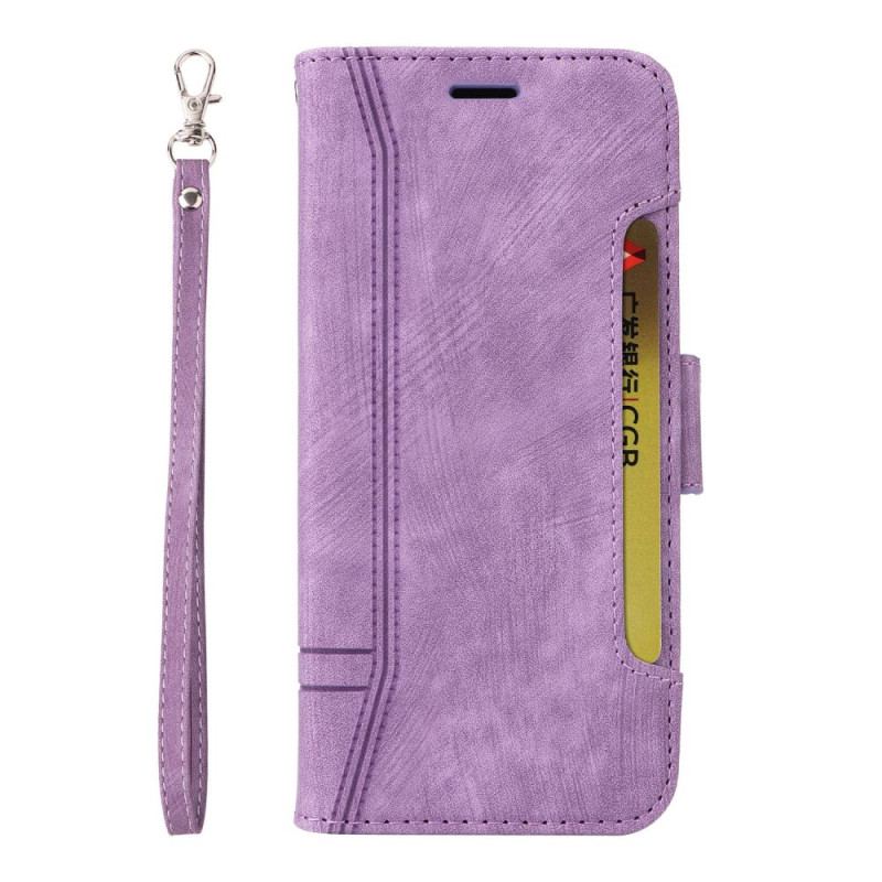 Capa Flip Para Samsung Galaxy S23 5G Porta-cartões Frontal Betopnice