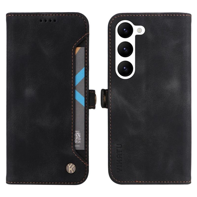 Capa Flip Para Samsung Galaxy S23 5G Yikatu