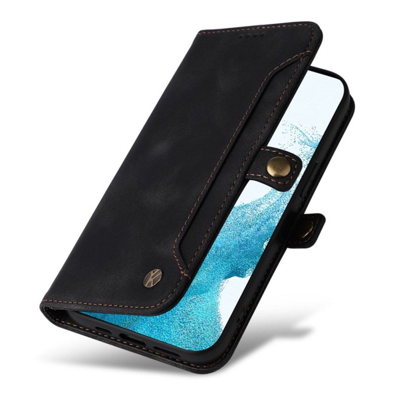 Capa Flip Para Samsung Galaxy S23 5G Yikatu