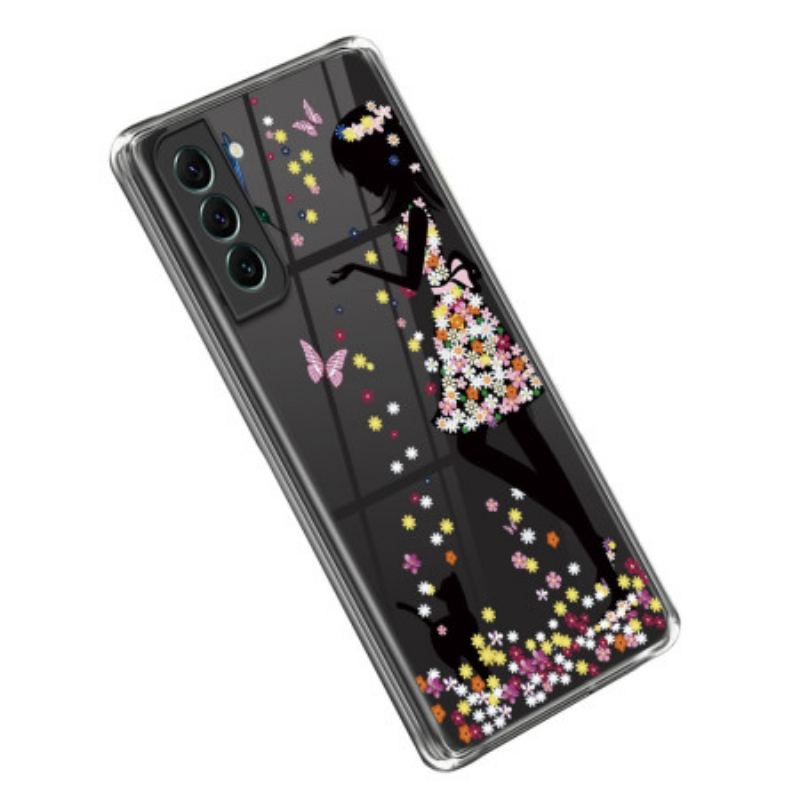 Capa Para Samsung Galaxy S23 5G Florista Sem Costura