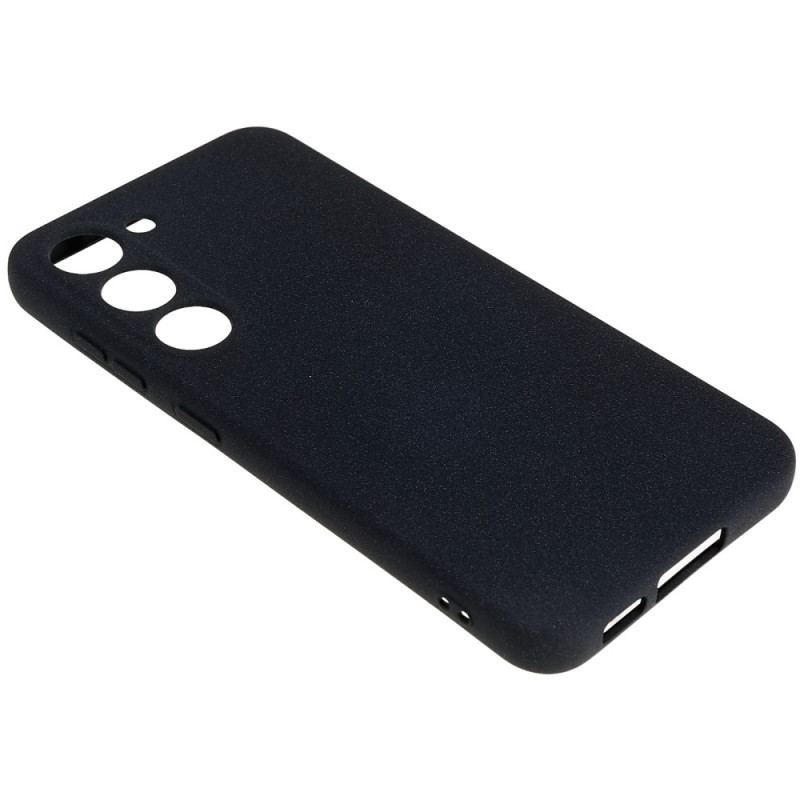 Capa Para Samsung Galaxy S23 5G Fosco De Silicone Flexível