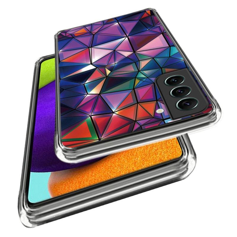 Capa Para Samsung Galaxy S23 5G Geometria Flexível