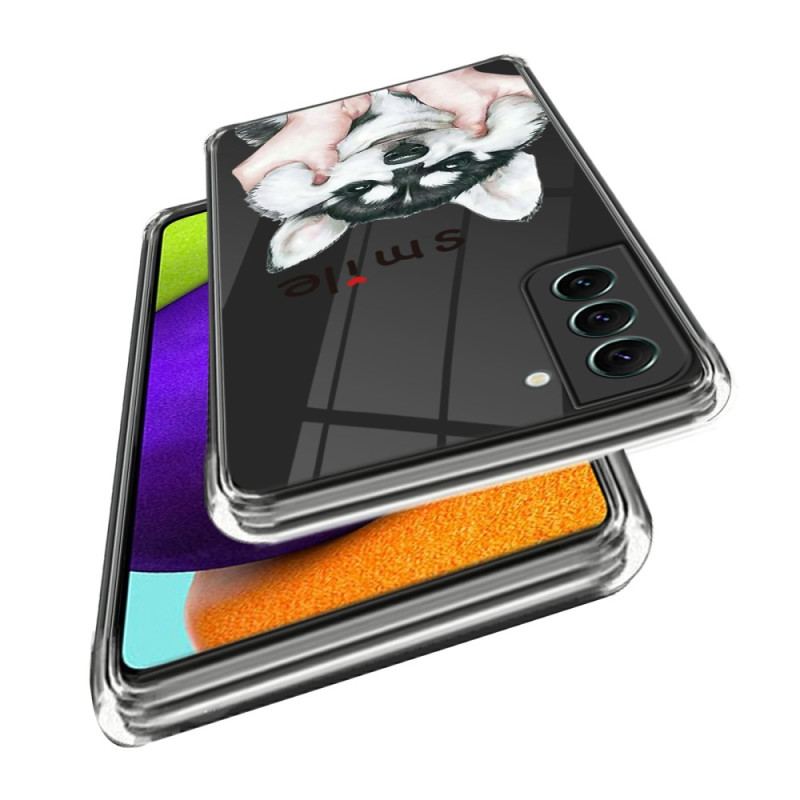 Capa Para Samsung Galaxy S23 5G Sorriso De Cachorro Perfeito