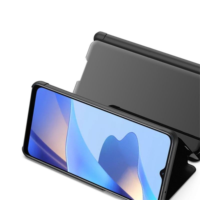 Capa De Celular Para Oppo A16 / A16s Flip Espelho