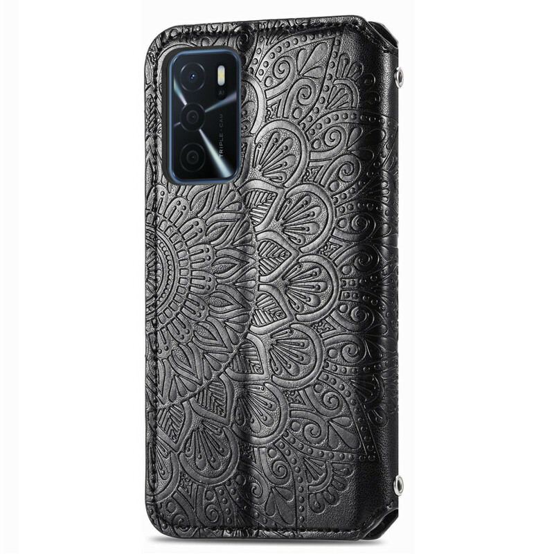 Capa De Celular Para Oppo A16 / A16s Flip Mandala