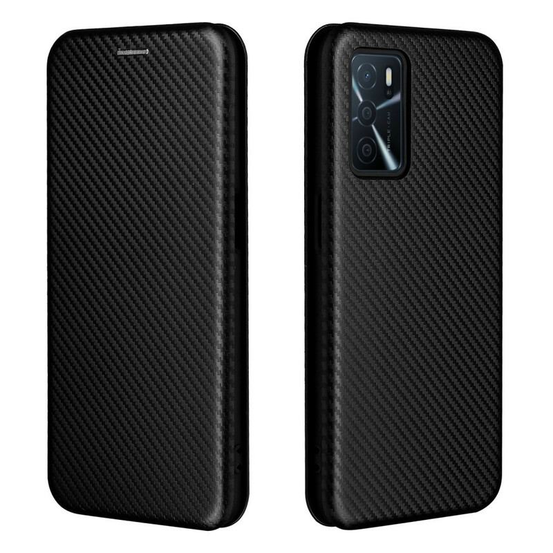 Capa De Celular Para Oppo A16 / A16s Flip Silicone De Carbono Colorido