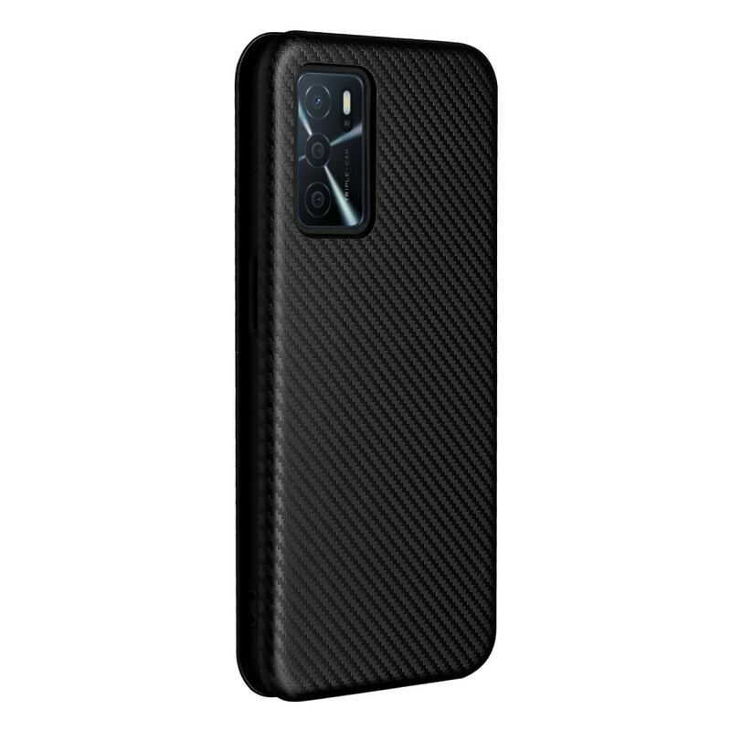 Capa De Celular Para Oppo A16 / A16s Flip Silicone De Carbono Colorido