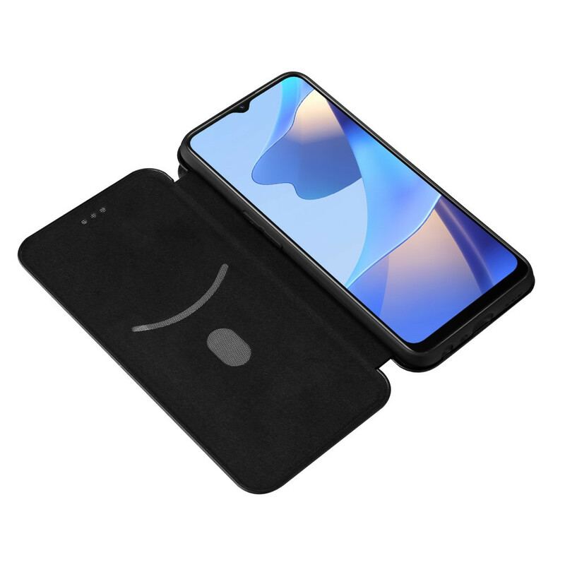 Capa De Celular Para Oppo A16 / A16s Flip Silicone De Carbono Colorido