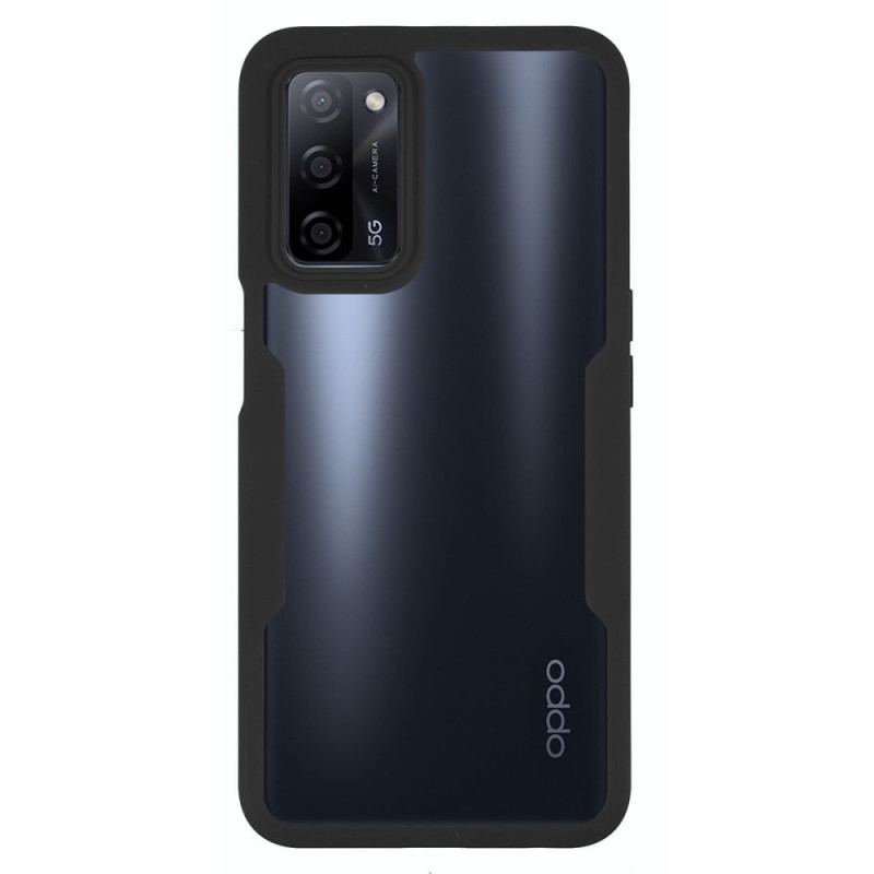 Capa De Celular Para Oppo A16 / A16s Híbrido De Borda Chanfrada