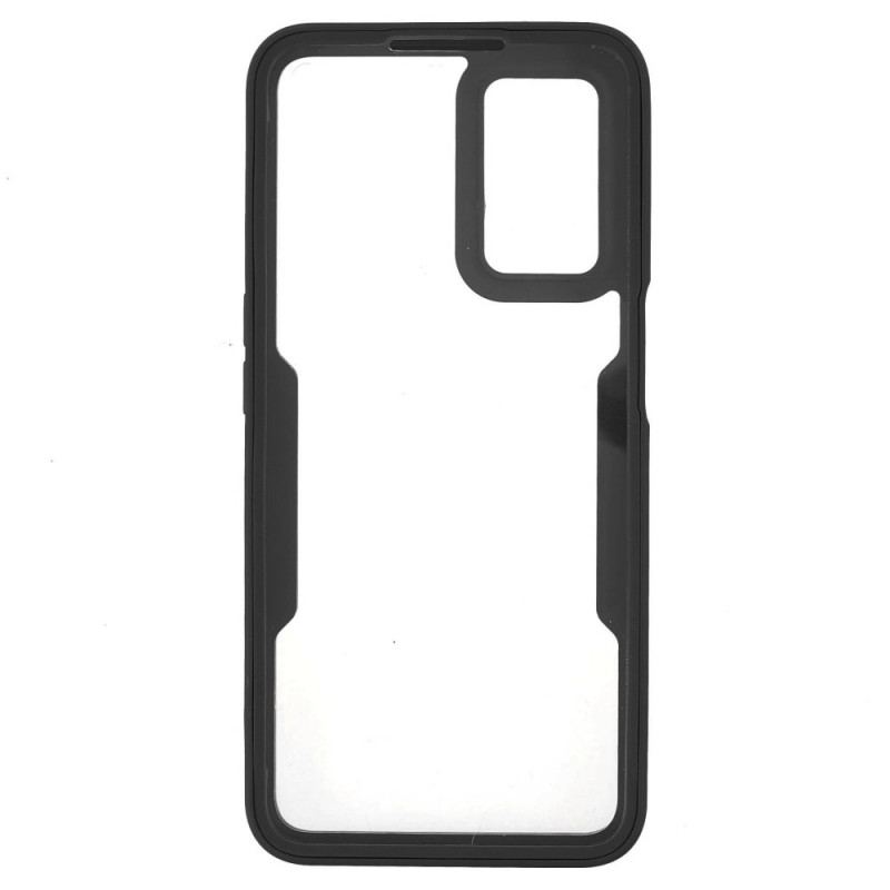 Capa De Celular Para Oppo A16 / A16s Híbrido De Borda Chanfrada