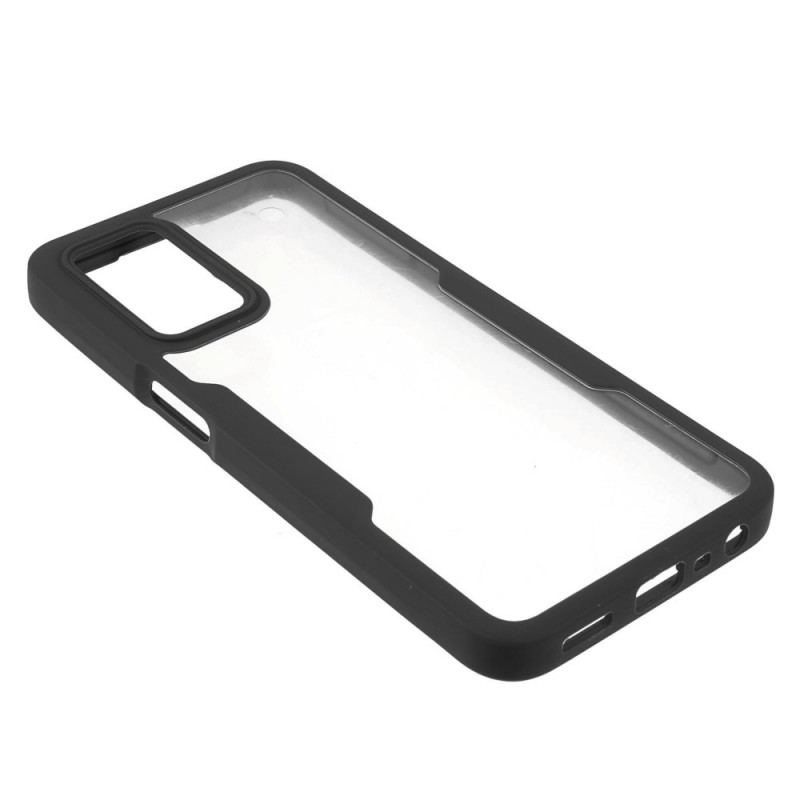 Capa De Celular Para Oppo A16 / A16s Híbrido De Borda Chanfrada