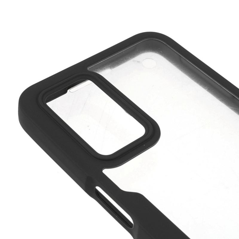 Capa De Celular Para Oppo A16 / A16s Híbrido De Borda Chanfrada