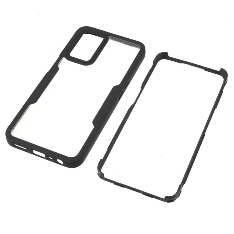 Capa De Celular Para Oppo A16 / A16s Híbrido De Borda Chanfrada