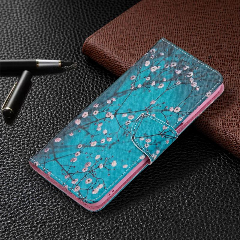 Capa Flip Para Oppo A16 / A16s Árvore Florida