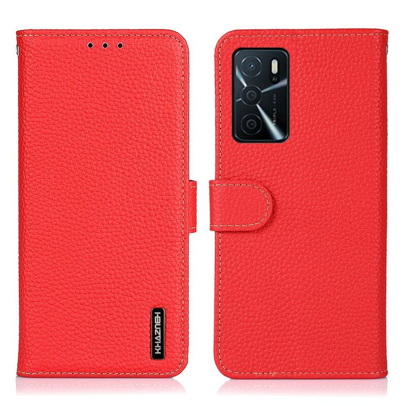 Capa Flip Para Oppo A16 / A16s Khazneh Lichia Couro