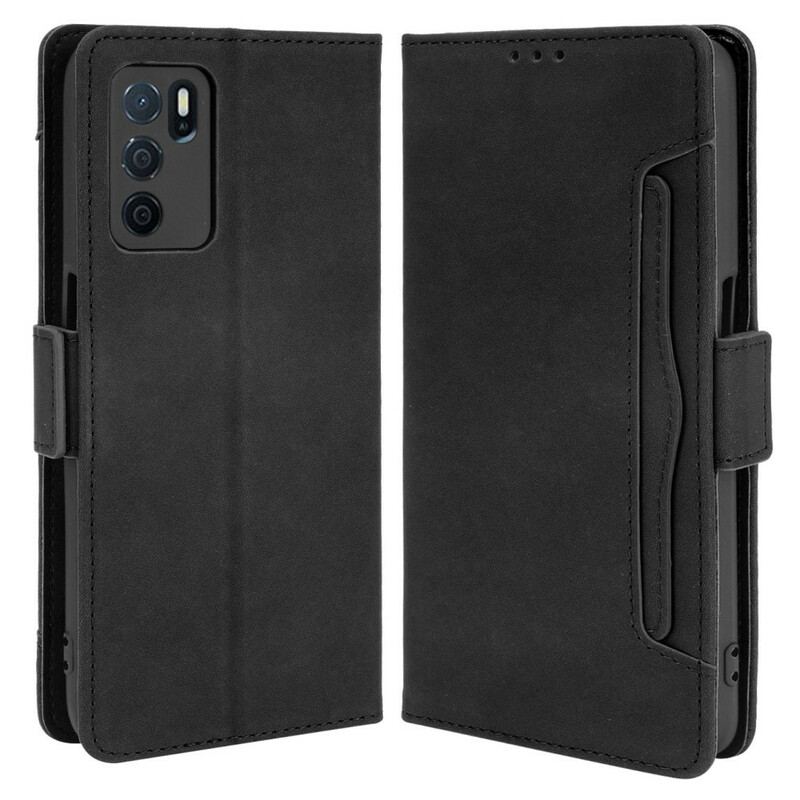 Capa Flip Para Oppo A16 / A16s Multi-card Premier Class