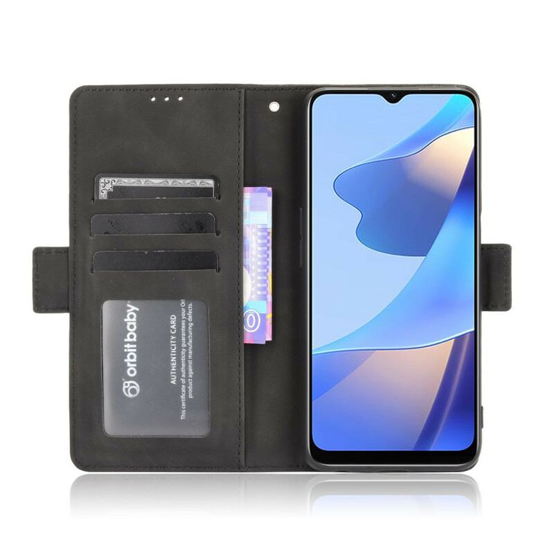 Capa Flip Para Oppo A16 / A16s Multi-card Premier Class