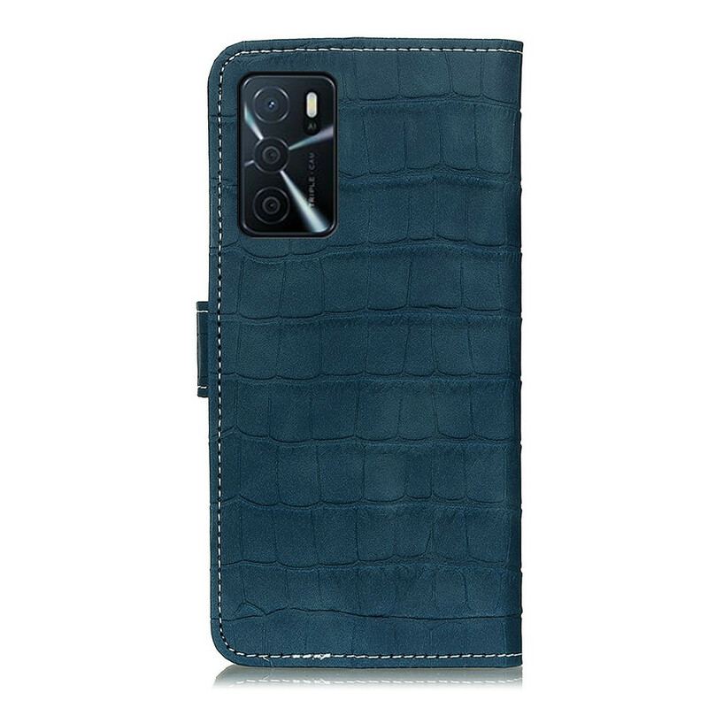 Capa Flip Para Oppo A16 / A16s Poder Do Crocodilo