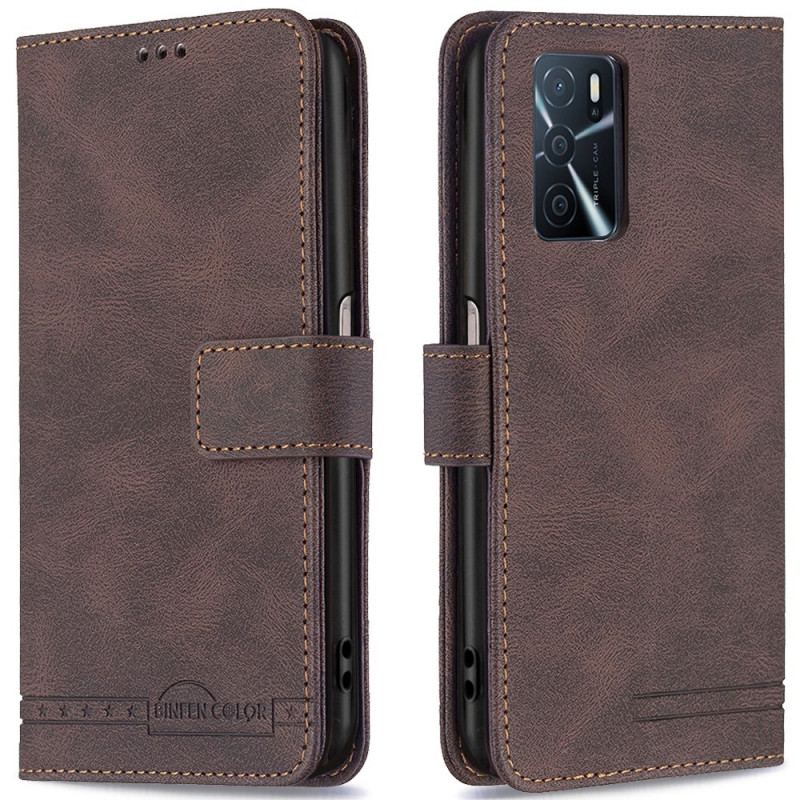 Capa Flip Para Oppo A16 / A16s Rfid Binfen Cor