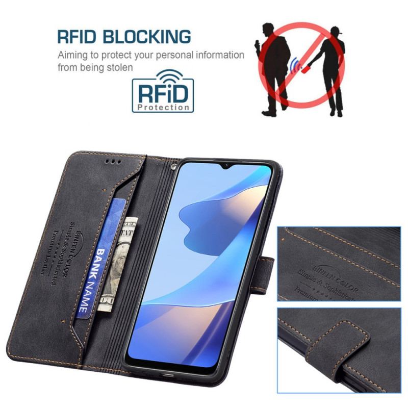 Capa Flip Para Oppo A16 / A16s Rfid Binfen Cor