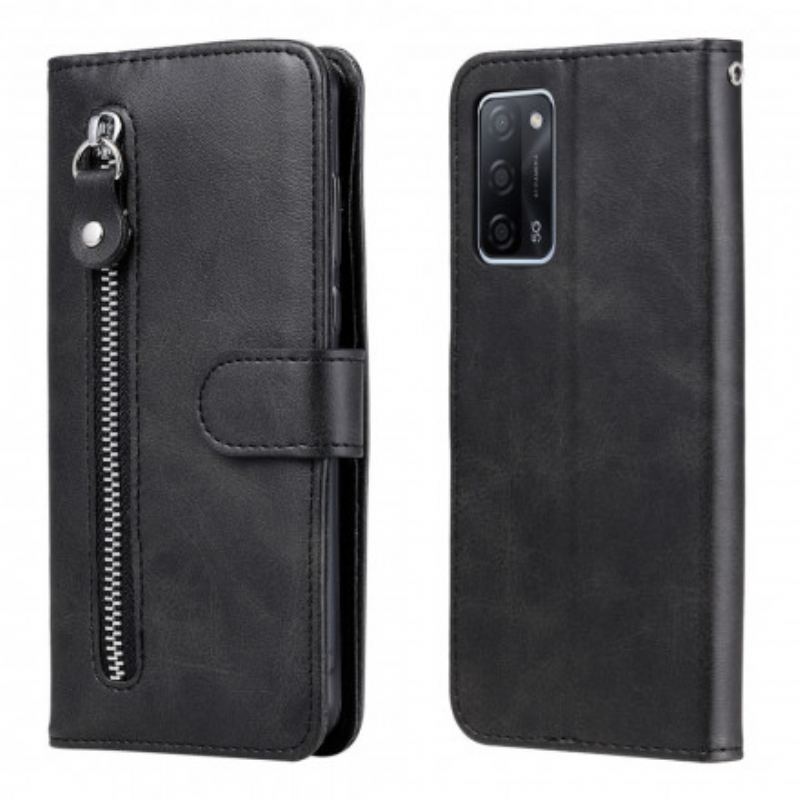 Capa Folio Para Oppo A16 / A16s Porta-moedas Vintage