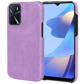 Capa Para Oppo A16 / A16s Novas Cores Elegância Efeito Couro