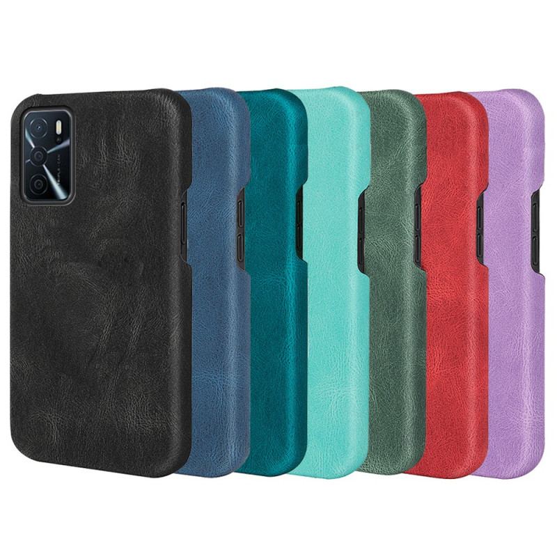 Capa Para Oppo A16 / A16s Novas Cores Elegância Efeito Couro