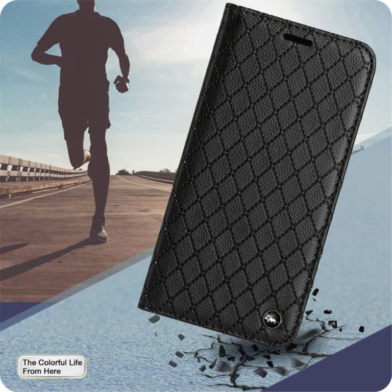 Capa De Celular Para Samsung Galaxy S23 Ultra 5G Flip Diamantes Rfid