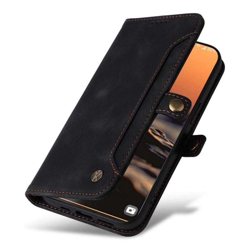 Capa De Couro Para Samsung Galaxy S23 Ultra 5G Yikatu