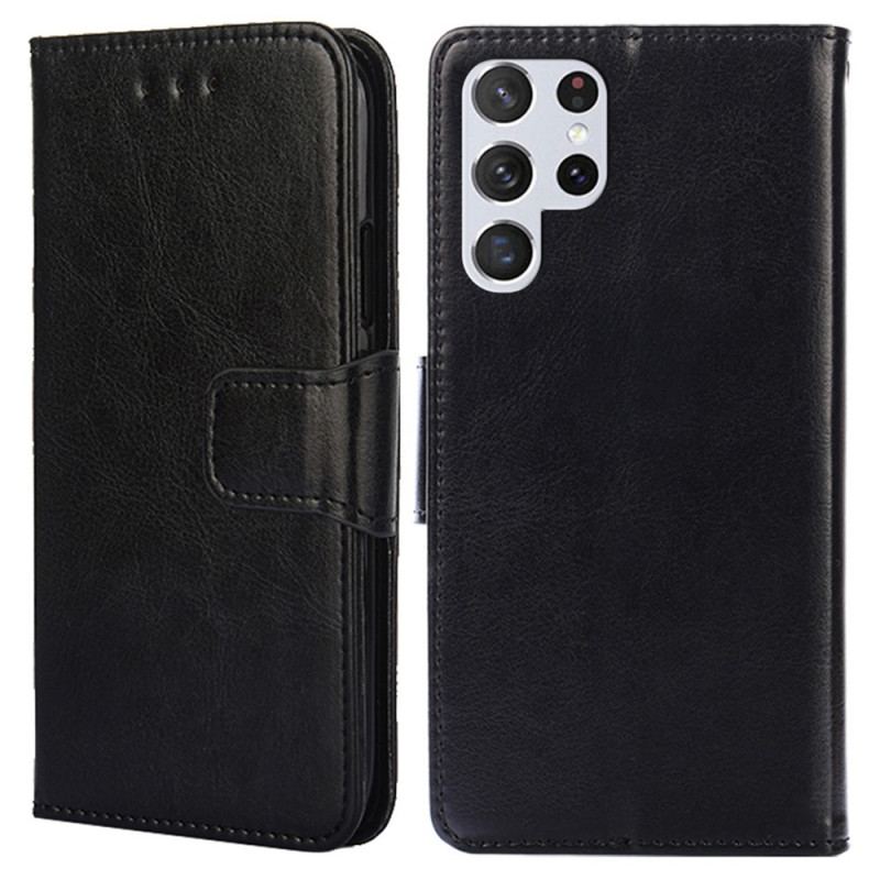 Capa Flip Para Samsung Galaxy S23 Ultra 5G Vintage