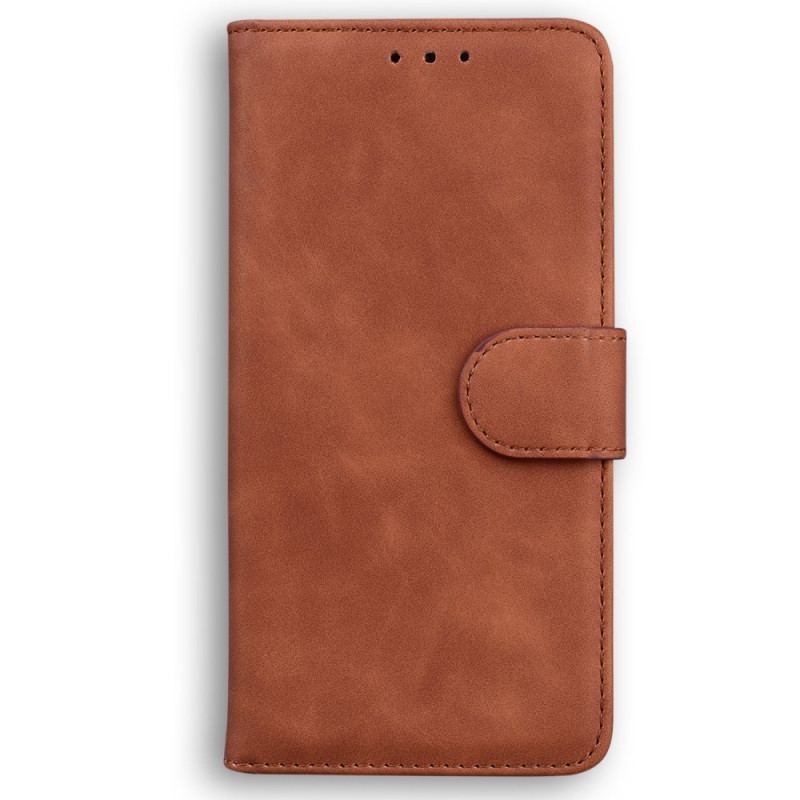 Capa Folio Para Samsung Galaxy S23 Ultra 5G Design De Cores Sólidas