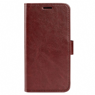 Capa Folio Para Samsung Galaxy S23 Ultra 5G Efeito Couro Vintage