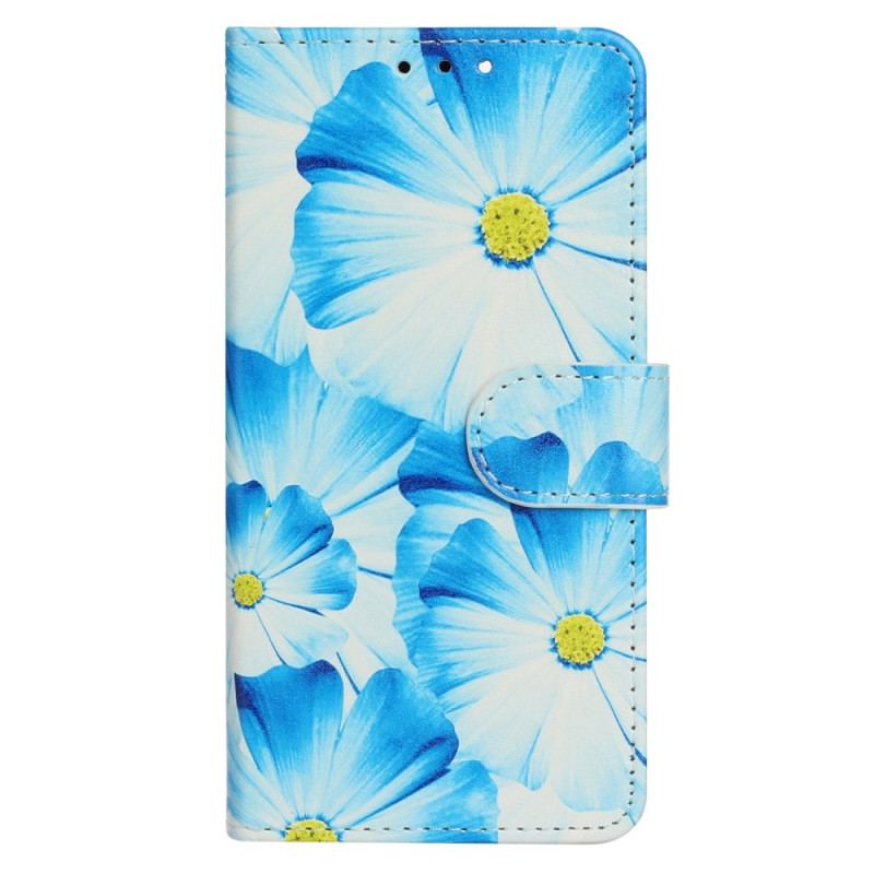 Capa Folio Para Samsung Galaxy S23 Ultra 5G Flores