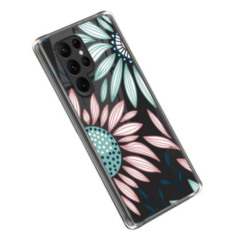 Capa Para Samsung Galaxy S23 Ultra 5G Floral