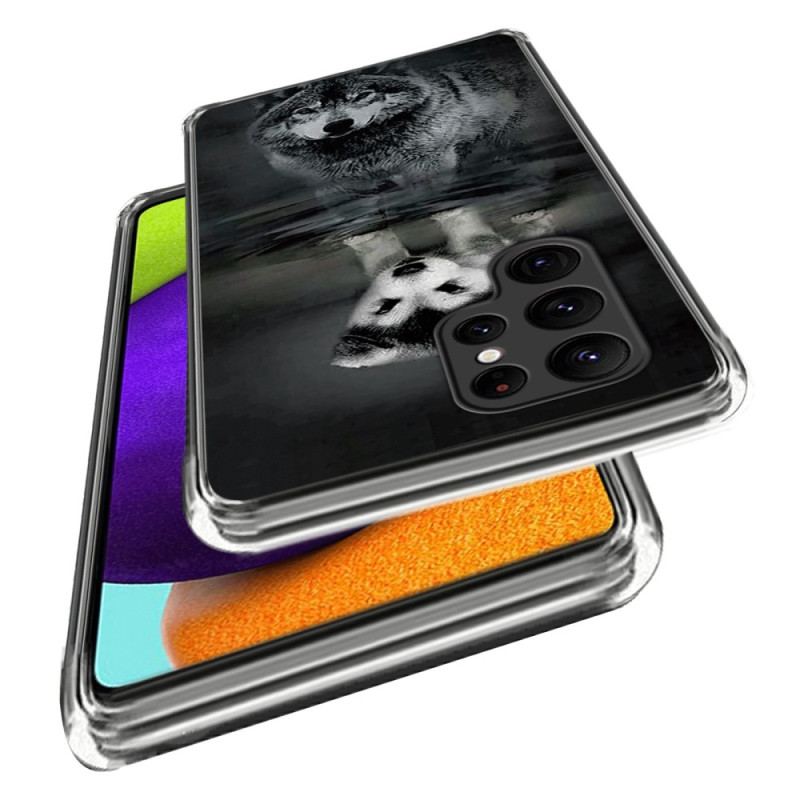 Capa Para Samsung Galaxy S23 Ultra 5G Sonho De Cachorrinho