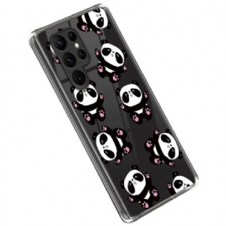 Capa Para Samsung Galaxy S23 Ultra 5G Vários Pandas