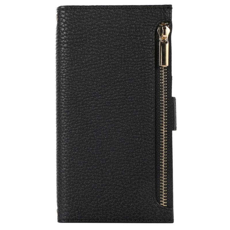 Capa De Celular Para iPhone 14 Pro Max Flip Bolsa Frontal E Cordão