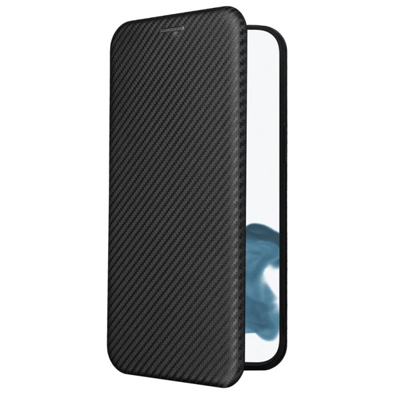 Capa De Celular Para iPhone 14 Pro Max Flip Fibra De Carbono