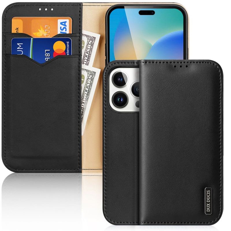 Capa De Celular Para iPhone 14 Pro Max Flip Hivo Série Dux Ducis