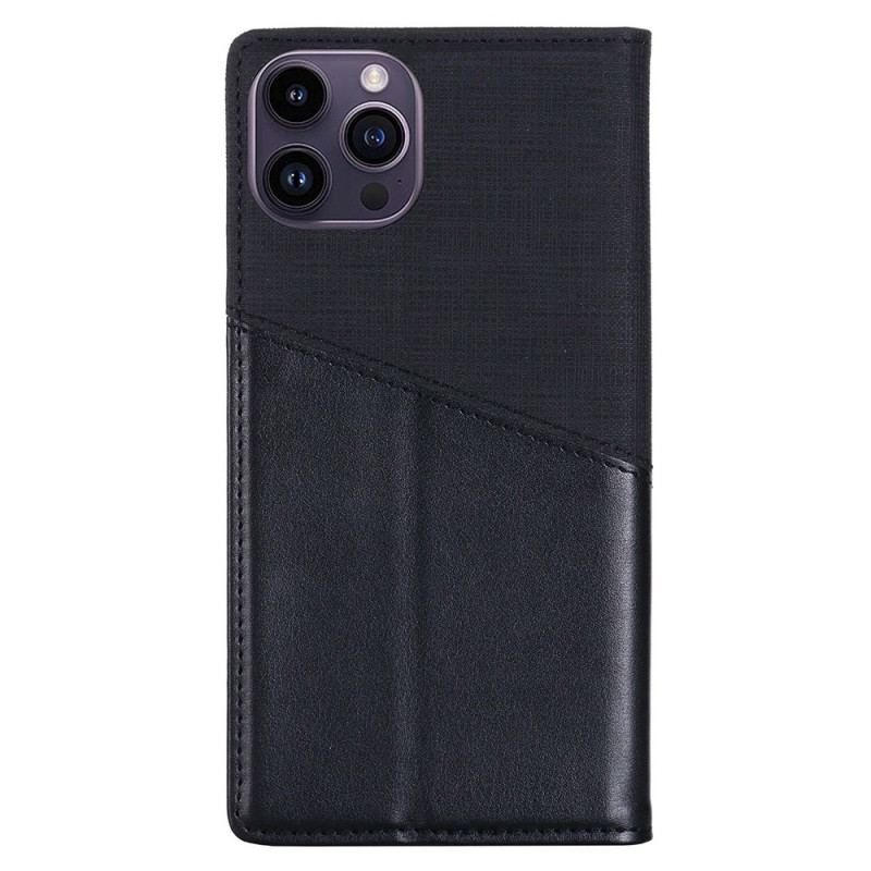 Capa De Celular Para iPhone 14 Pro Max Flip Rfid