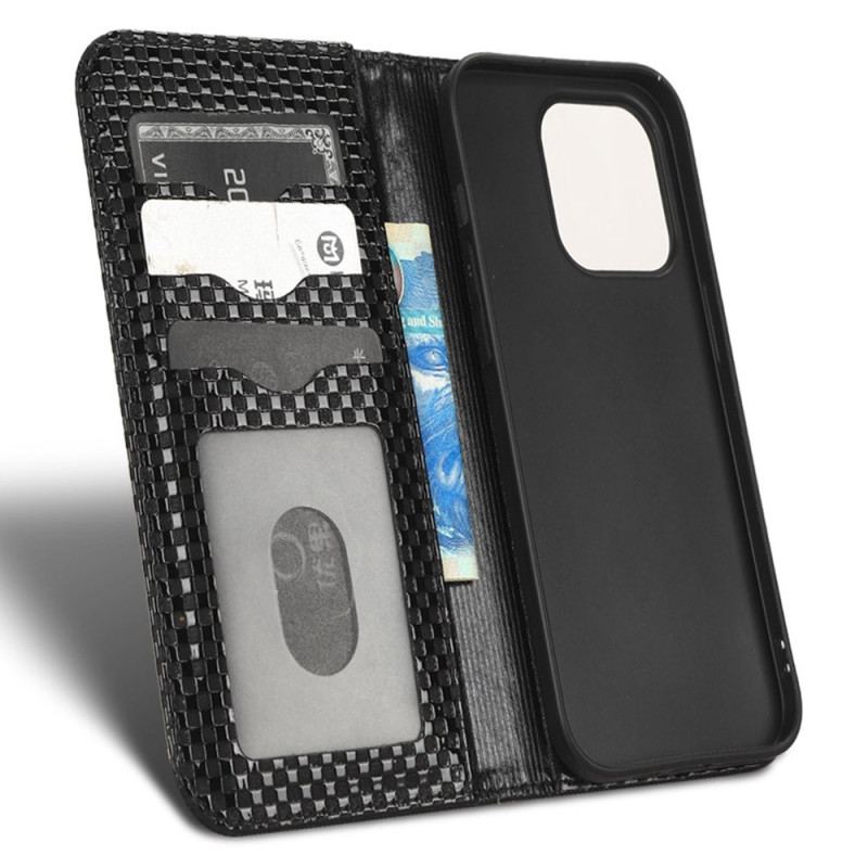 Capa De Celular Para iPhone 14 Pro Max Flip Texturizado