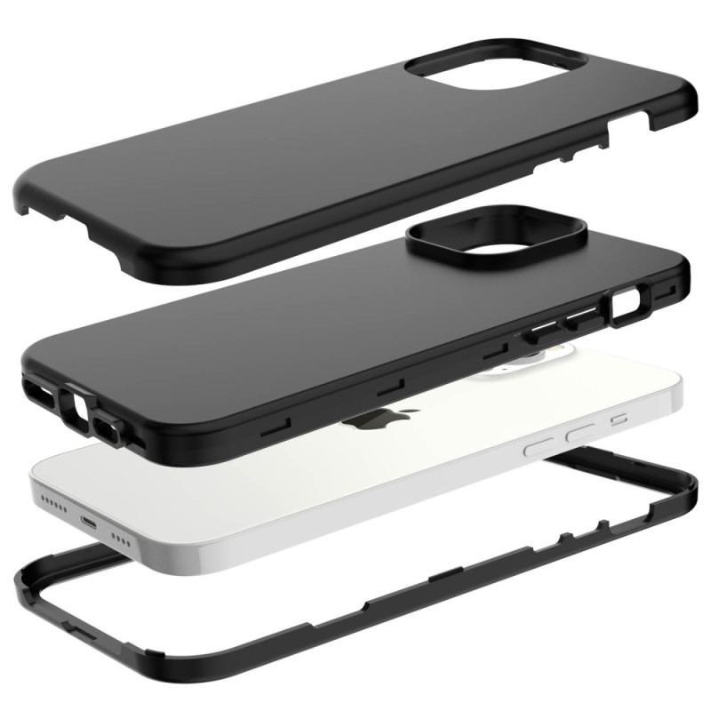 Capa De Celular Para iPhone 14 Pro Max Híbrido Com Acabamento Fosco